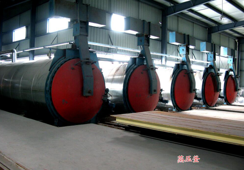 加氣線(xiàn)蒸壓釜